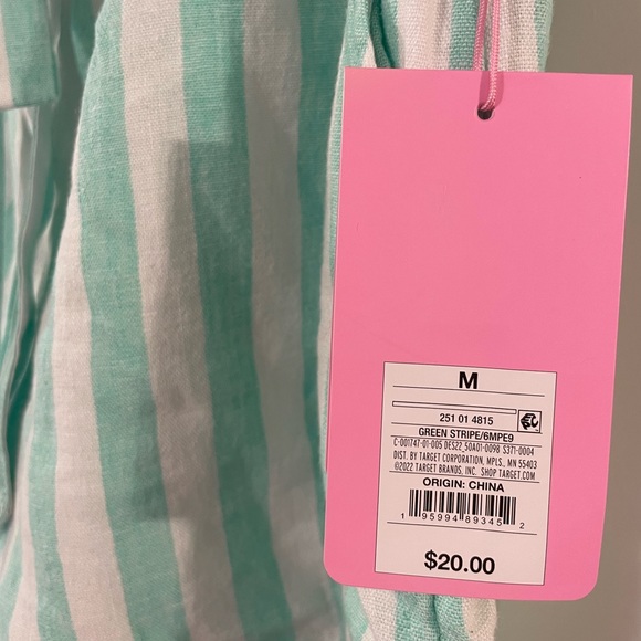 NWT Stoney Clover Lane x Target striped shorts Medium - Picture 5 of 5